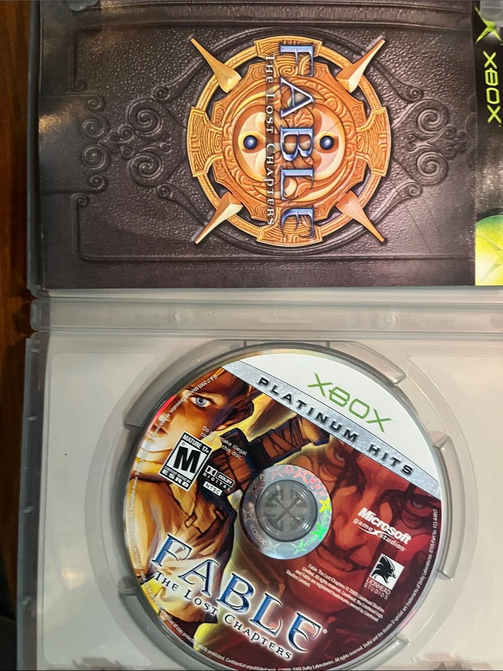 Fable: The Lost Chapters (Best of Platinum Hits edition) Original Xbox CIB